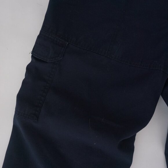 5.11 Tactical Navy Multi-pocket Utility Range Elastic Waist Relaxed Pants 38x34 - Picture 16 of 16